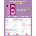 thumbnail image 3 of Protector de pantalla Westillux de cristal templado para iPhone 16 de 6.1 pulgadas, 3 of 9