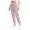 Pink, variant on MIASHUI Women Autumn Loose Yoga Long Pants Running Training Jogger Workout Pants Pocket Casual Quick Dry Fitness Pants Pink,M