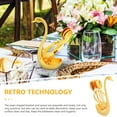 thumbnail image 2 of TEHAUX Alloy Swan Dessert Cake Spoon Tableware for Household Users 1 Set, 2 of 8