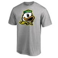 thumbnail image 2 of Men's Ash Oregon Ducks Primary Team Logo T-Shirt, 2 of 3