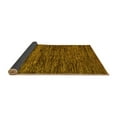 thumbnail image 2 of Ahgly Company Indoor Square Abstract Yellow Modern Area Rugs, 5' Square, 2 of 4