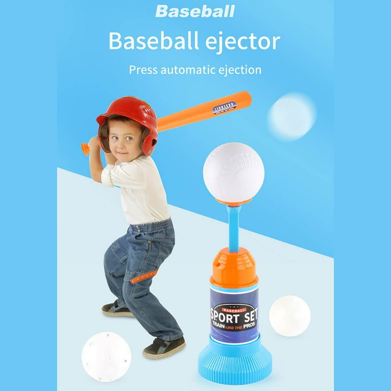 TBall Set Toy Automatic Baseball Launcher With Balls &1, 44 OFF