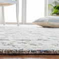 thumbnail image 4 of SAFAVIEH Glamour Zowie Floral Area Rug, Blue/Ivory, 10' x 14', 4 of 8