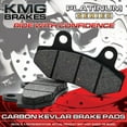 thumbnail image 3 of KMG Front Brake Pads Compatible with 2004 ATK 620 700 (2T) Intimidator - Non-Metallic Organic NAO Brake Pads Set, 3 of 4