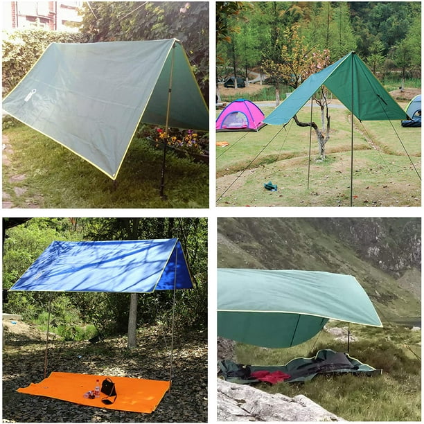 Waterproof Camping Tent Tarp Sun Shade Shelter Picnic Pad Beach Mat Hammock  Tarp