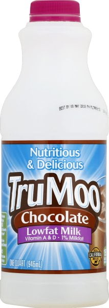 TruMoo 1% Lowfat Chocolate Milk - 1 Quart