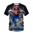 thumbnail image 1 of Super Mario 2023 Ropa nueva camiseta para niños camiseta de verano Mario Brothers Fantasy Super Mario Boys Ro, 1 of 4