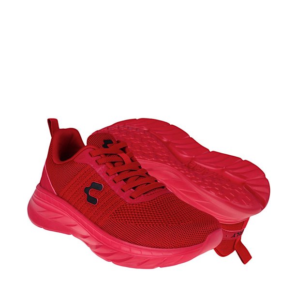 TENIS JOVEN CHARLY 1086780002 TEXTIL ROJO Charly 1086780002