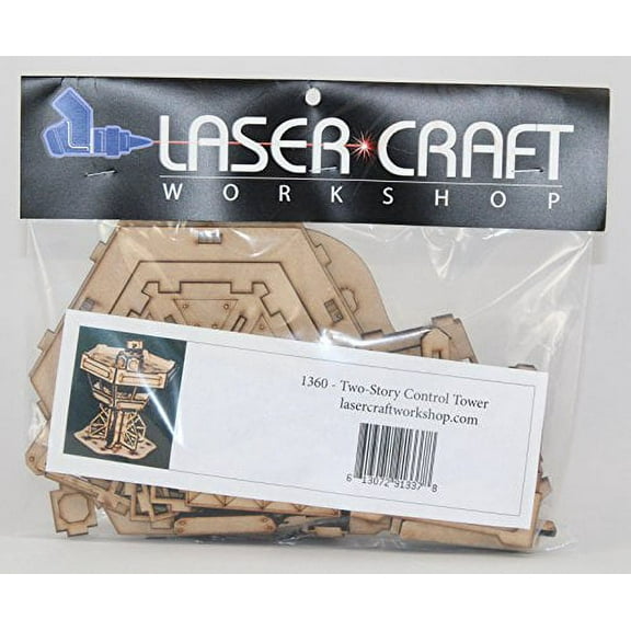 Laser Craft Workshop Two-Story Control Tower New