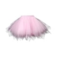 thumbnail image 2 of Girls Irregular Hem Princess Tutu Skirt for Party Daily Wear Light pink 130, 2 of 3