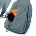thumbnail image 4 of Bandolera ODODOS Daily Waterproof de nailon, azul turquesa, 4 of 6