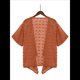 thumbnail image 2 of Cárdigan para Mujer, 3/4, Cárdigan Ligero, Color Caramelo, Talla L, 2 of 10