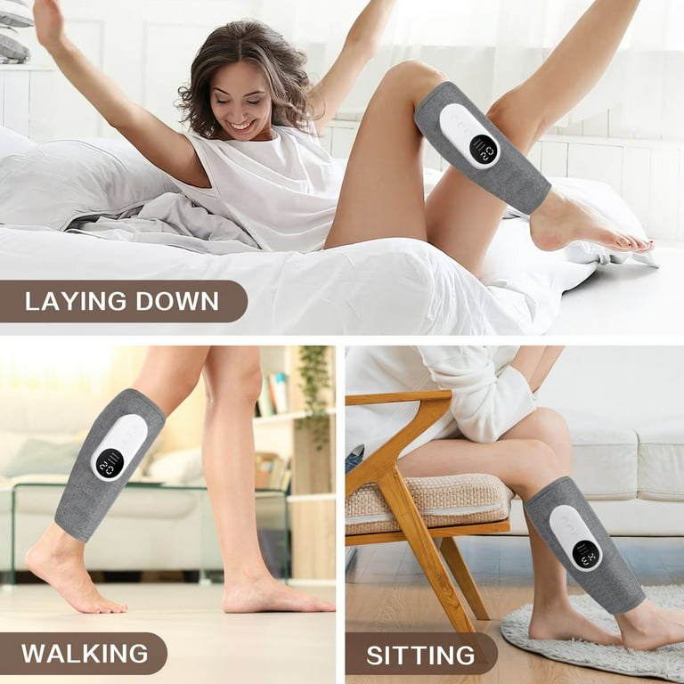 Leg Foot Massager Heat Air Compression for Circulation Muscles Relax Pain Relief Leg Foot Massager Heat Air Compression for Circulation Muscles Relax Pain Relief