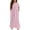 #A18-Pink, variant on XADYUY Girls Maxi Dresses 7-16 Stripes Short Sleeve Girls Long Dresses Cute Crew Neck Sundresses Summer Swing Dresses with Pocketss 5-6 Years,Army Green