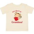 thumbnail image 3 of Inktastic Wild About My Grandma Boys or Girls Baby T-Shirt, 3 of 5