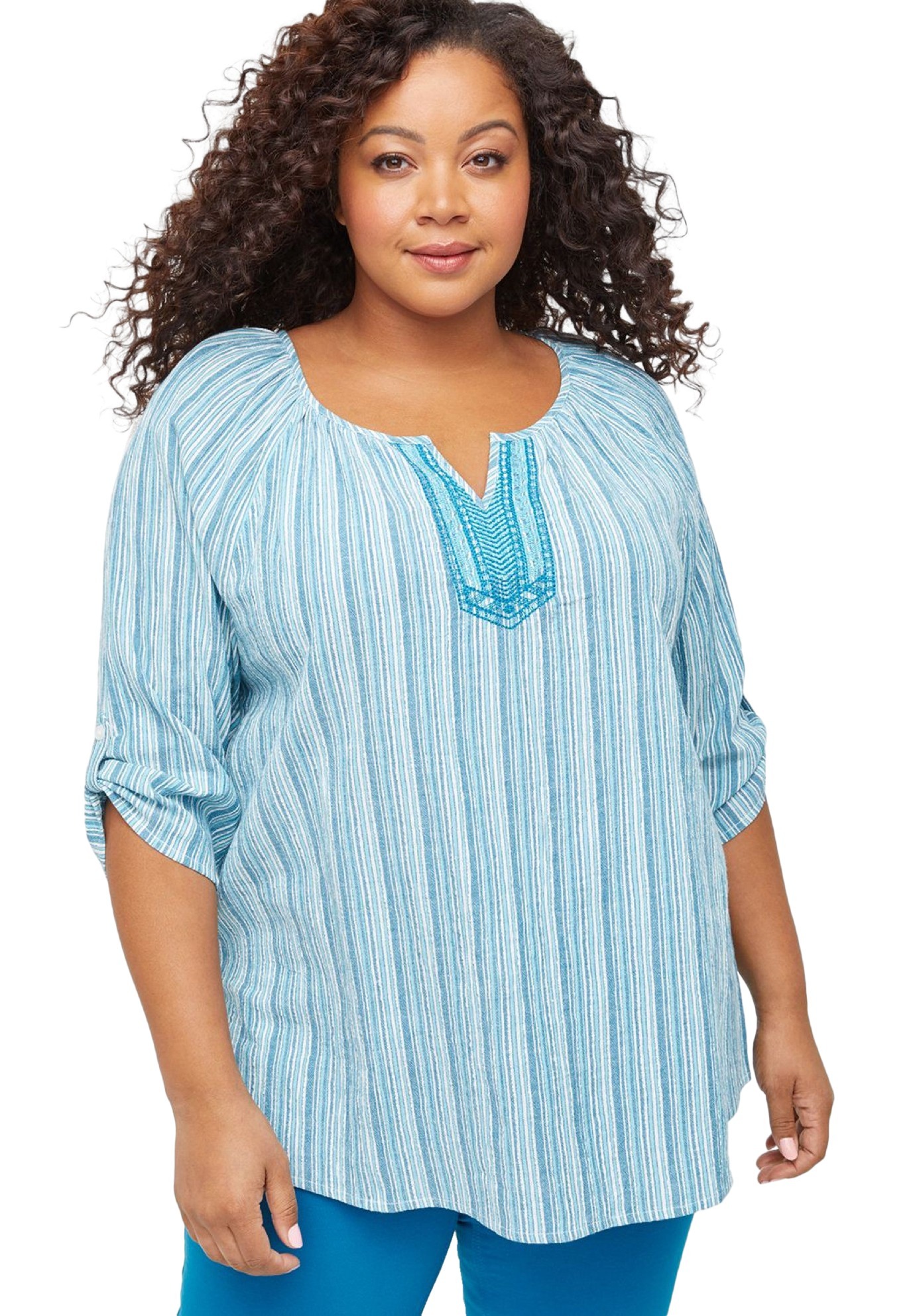 Peasant shirts plus size Clearance