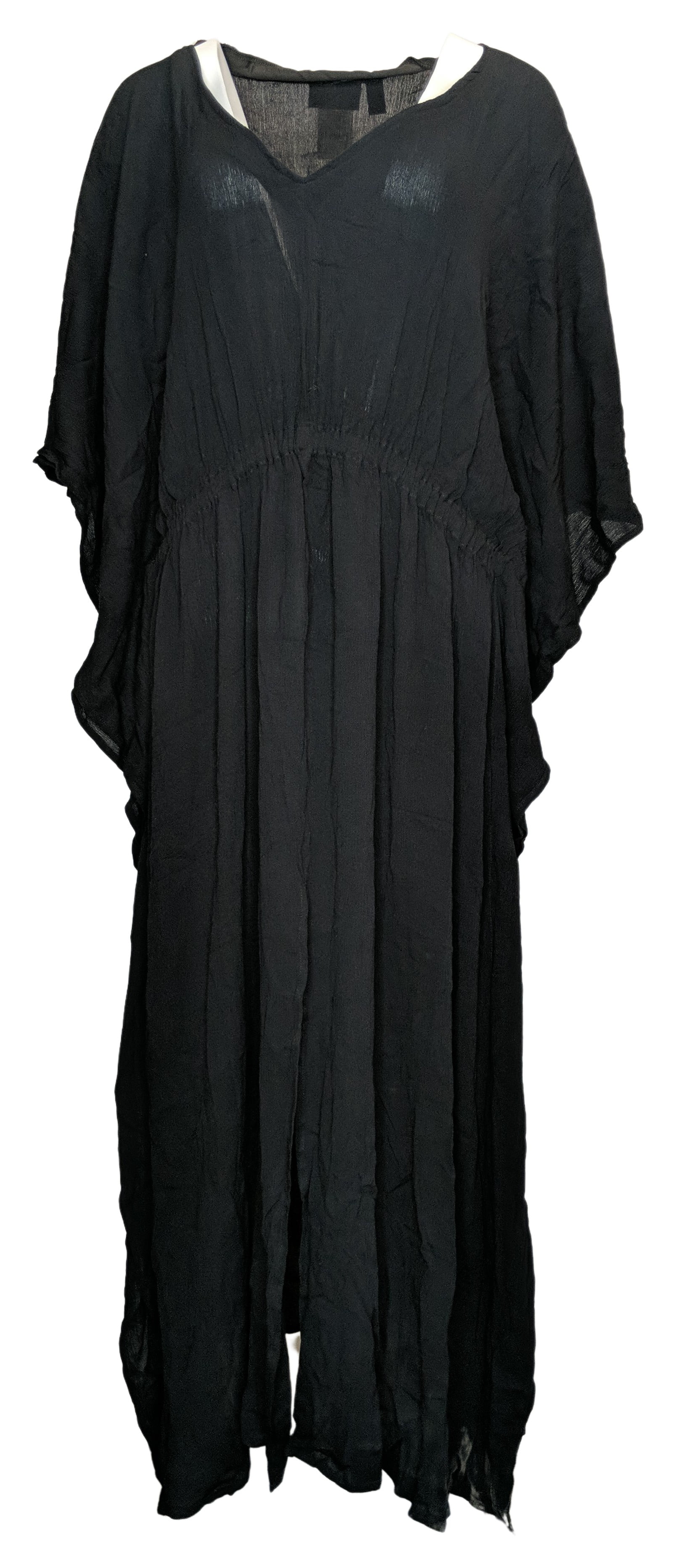 Attitudes by Renee Petite Dress PL Global Illusions Cocoon Maxi Black ...