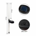 thumbnail image 4 of 2Pcs/set Solar LED Falling Rain Lights Meteor Shower Lights Christmas Tree Halloween Decoration Holiday Party Wedding, 4 of 9