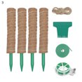 thumbnail image 2 of Cheers US Moss Pole for Plant Monstera, Plant Stakes Spagham Real Forest Moss Stick Handmade Potted Plant Support Soil Tools Support for Indoor, Outdoor Plant Climbing, 2 of 7
