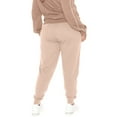 thumbnail image 4 of POSESHE Women's Plus Size Sweatpants, Drawstring Slim Fit High Waisted Workout Pants, L-5XL, 4 of 4