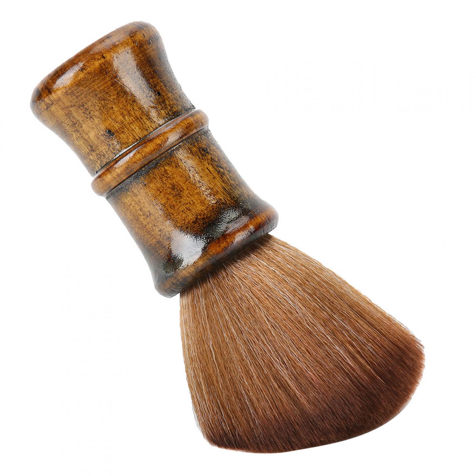 Sonew Broken Hair Sweep Brush,Neck Face Duster Soft Brush Salon Stylist