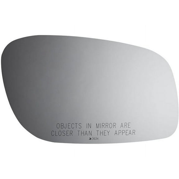 Right Door Mirror Glass - Compatible with 1998 - 2011 Lincoln Town Car 1999 2000 2001 2002 2003 2004 2005 2006 2007 2008 2009 2010