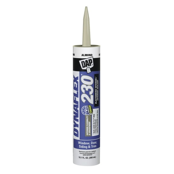 DAP Dynaflex 230 10.1 oz Almond Premium Window, Door and Trim Caulk