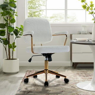 White Gold Office Chair