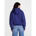 thumbnail image 5 of Scenario Women's and Women's Plus Zip Front Fleece Hoodie Jacket, Sizes XS-4X, 5 of 7