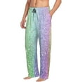 thumbnail image 2 of Xecao Beautiful Glitter Men's Straight Lounge Pajama Pants: The Ultimate in Comfortable Sleepwear, 2 of 9