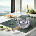 thumbnail image 4 of OUNONA Milk Pan For Home Cooks In Aluminium Material 1Pack, 4 of 6