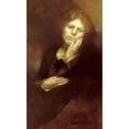 thumbnail image 2 of Eugène Carriere 16x24 Gold Ornate Framed and Double Matted Museum Art Print Titled - Abandoned Fantine (1903), 2 of 4