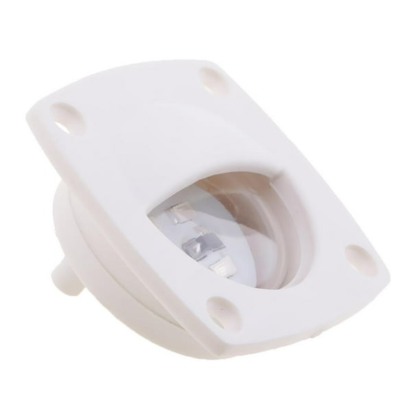 Blanco RV Barco Piso Compañero Luz Montaje en superficie Sharpla Luz de techo para caravana