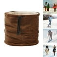 thumbnail image 4 of Windproof Face Cycling Drawstring Neck Warmer Winter Weather Outdoor Motorbike Riding Windproof Warm Multifunction Plush Face Guard Hat Neck Gaiter, 4 of 8