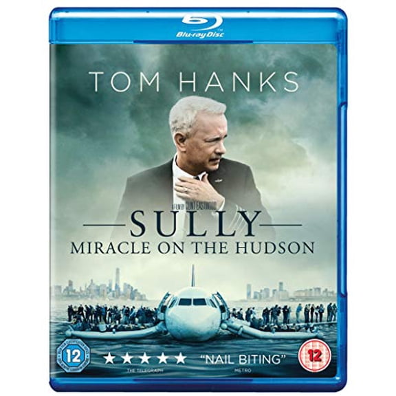 Sully (2016) (Blu-ray) Aaron Eckhart Laura Linney Tom Hanks