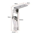 thumbnail image 2 of /10X 90 Degree Duckbill Hook Lock Stainless Steel Spring Loaded Pull Latch Clip A 10Pcs, 2 of 9