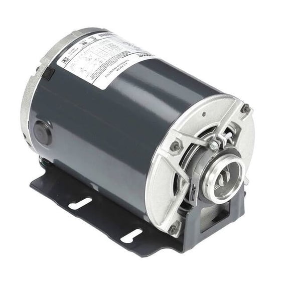 Leeson Motor,1/2 HP,1,725/1,425 rpm,115/230V 5KH36MNA445X