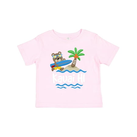 

Inktastic Kauai Hawaii Surfing Gift Toddler Boy or Toddler Girl T-Shirt