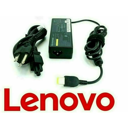 Genuine Lenovo ThinkPad Laptop AC Charger Adapter 65W 20V 3.25A SQUARE SLIM TIP
