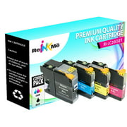 ReInkMe 4 Pack Compatible LC20E Ink Cartridges for Brother MFC-J5920DW J985DW