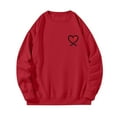 thumbnail image 2 of Ceisia Men Casual Fashion Print Round Neck Pullover Long Sleeve Sweatshirt Gift, 2 of 5