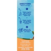 Crystal Light On-The-Go PEach Tea Drink Mix Packets, 10 Count (Pack of 12)