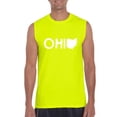 thumbnail image 1 of Mens Ohio Map Ultra Cotton Sleeveless T-Shirt, 1 of 5