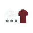 thumbnail image 2 of Mio Marino Men's Designer Golf Polo Shirt-3 Pack, 2 of 7