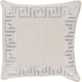thumbnail image 1 of Surya Key Poly Fill 18" Square Pillow in Gray, 1 of 6