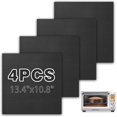 thumbnail image 1 of Non-Stick Oven Liners for Bottom of Oven, 4PCS Oven Liner Mat Reusable Compatible with Breville Smart Oven Pro BOV845BSS, 13.4 x 10.8 Inch Heat Resistant Baking Mat for Air Fryer Accessories, 1 of 5