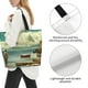thumbnail image 3 of Balery Serene Coastal Blue Sky Bolsa Tote Estilo Estético con Cremalleras, Bolsa de Hombro, Bolsa de Compras Grande y Plegable, 3 of 8