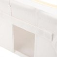 thumbnail image 2 of Fabric Storage Bins, Multi-Functional, Large Capacity, Foldable, Thick, Cotton and Linen, with Steel Frame, for Clothes, 100L, 60 x 42 x 40 cm, 2 of 4