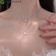 thumbnail image 2 of Collar De Clavícula De Circonita Cadena De Estrella Luna Para Mujeres Accesorios De Joyería collares para mujer Gao Jiahui unisex, 2 of 2