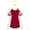 Wine Red, variant on Tinglu Summer Tunic Tops Women's Comfy T-Shirt Female Top Leopard Sleeve